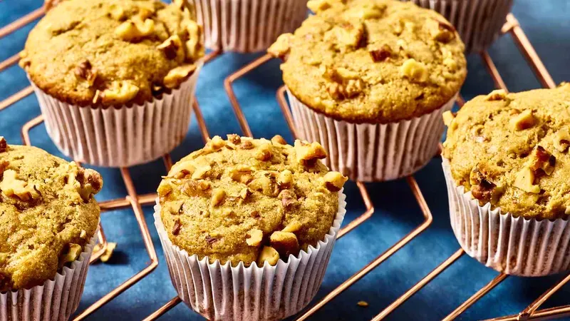 Banana Protein Muffins Food photo of Banana Protein Muffins