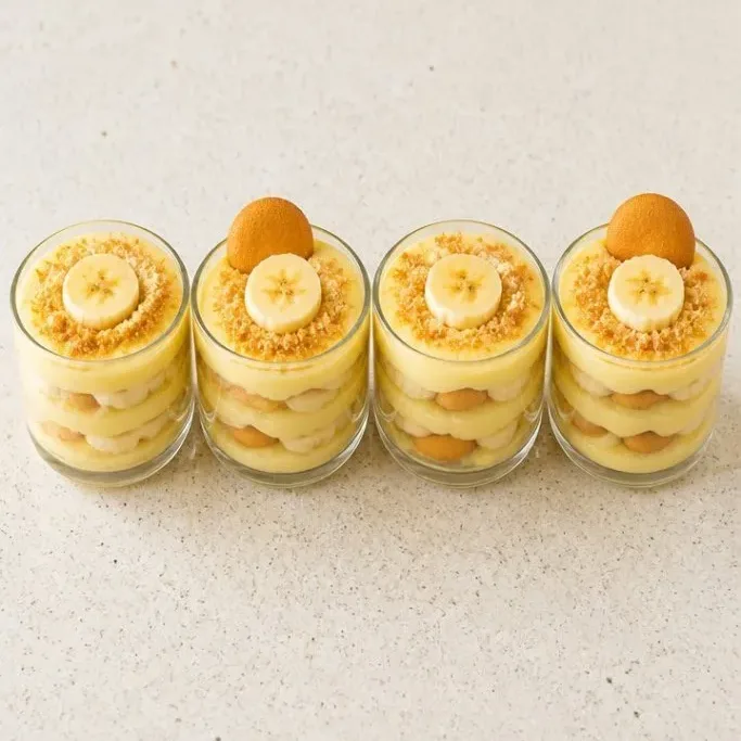 Easy 5-Ingredient Banana Pudding Cups Banana Pudding Cups