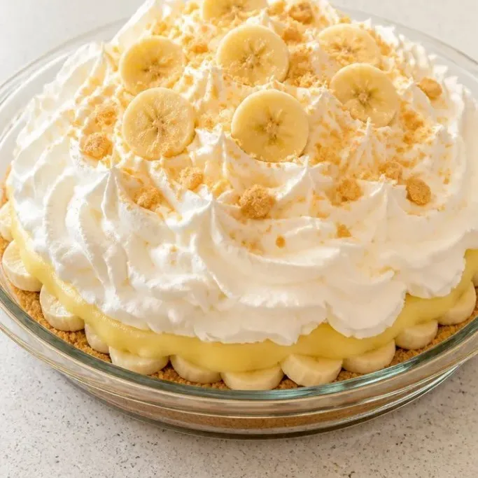 Banana Pudding Pie