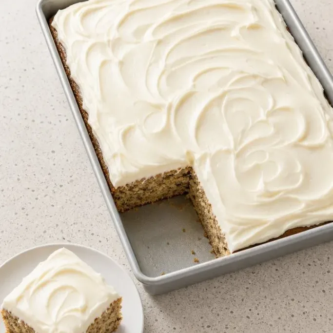 Banana Sheet Cake