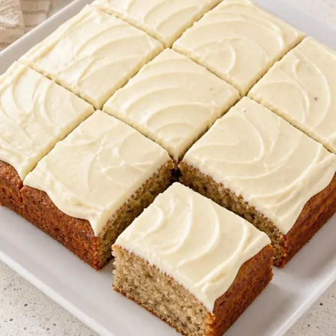 One-Bowl Banana Snack Cake Banana Snack Cake
