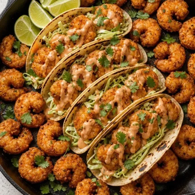 Bang Bang Shrimp Tacos