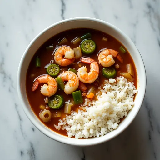 Bayou-Style Shrimp and Crab Gumbo