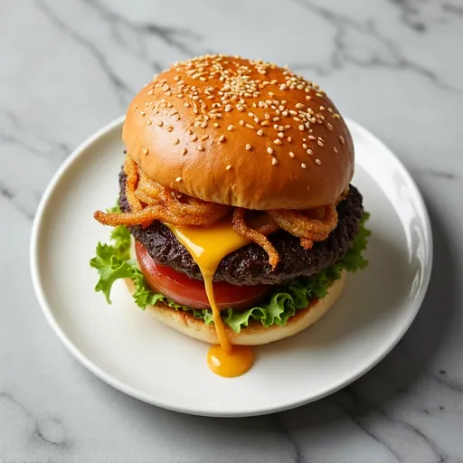 BBQ Brisket-Blend Burger