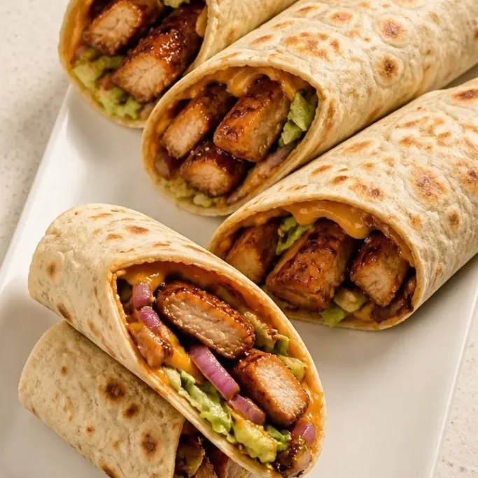 BBQ Chicken Wraps
