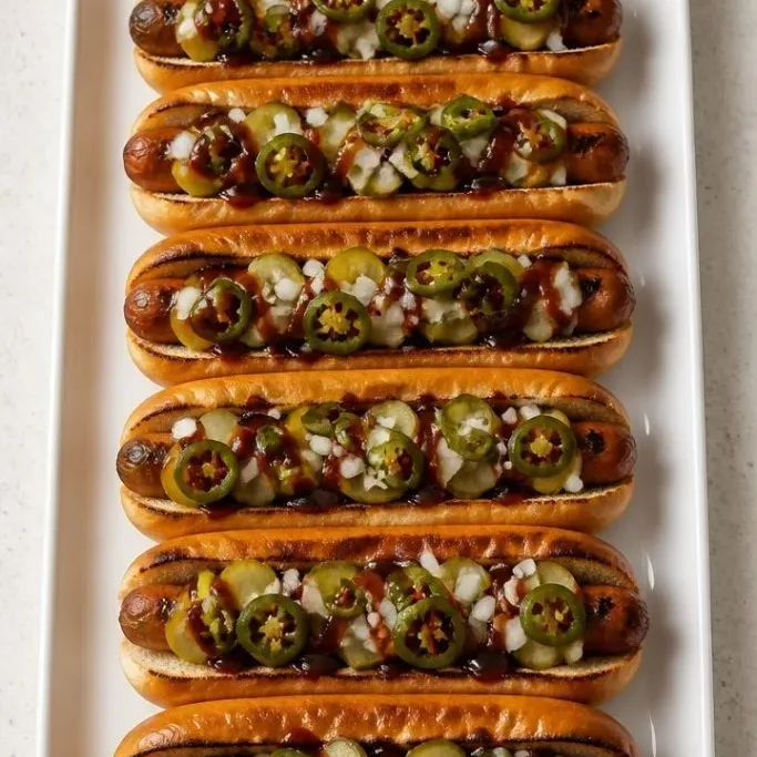BBQ Hot Dogs