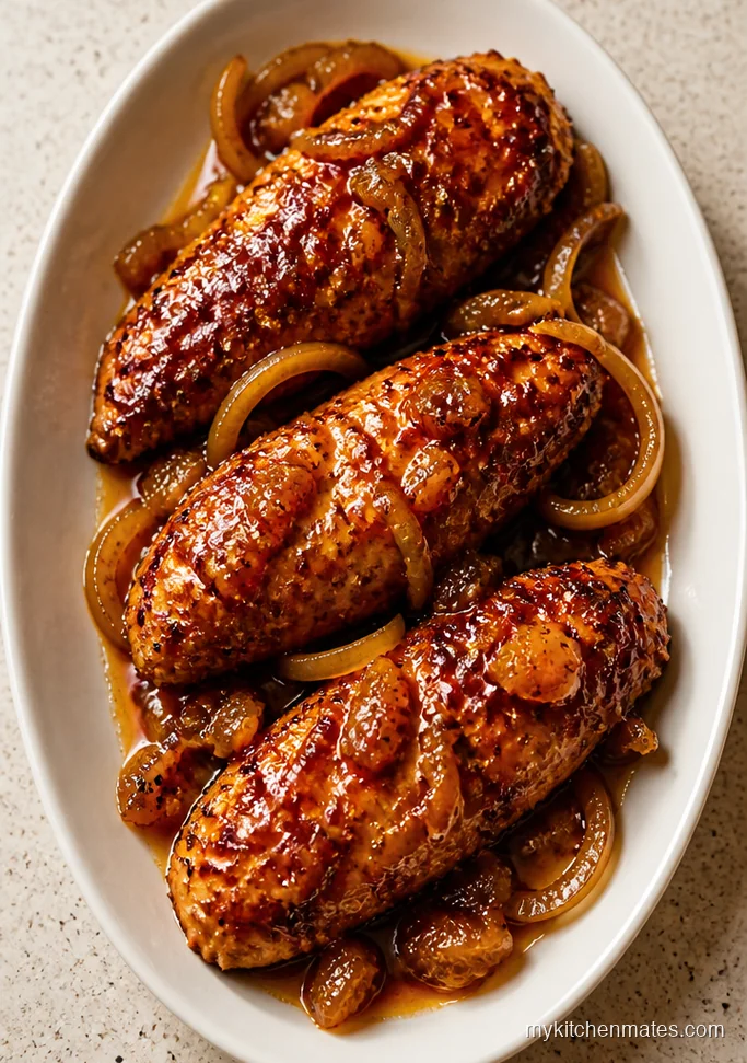 12 Chicken Tenderloin Crockpot Recipes with Sauces You'll Love BBQ Peach Chicken Tenderloins