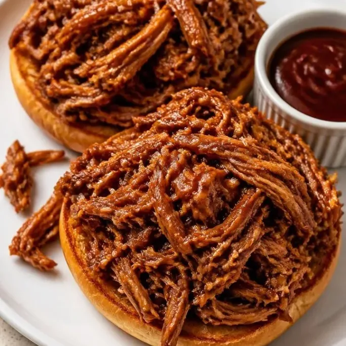 BBQ Pulled Chicken Sandwiches