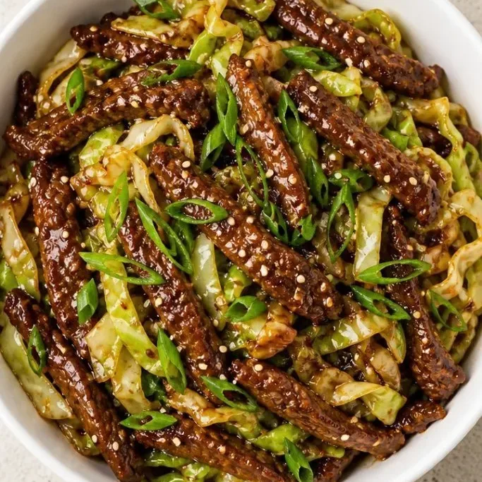 Beef And Cabbage Stir Fry