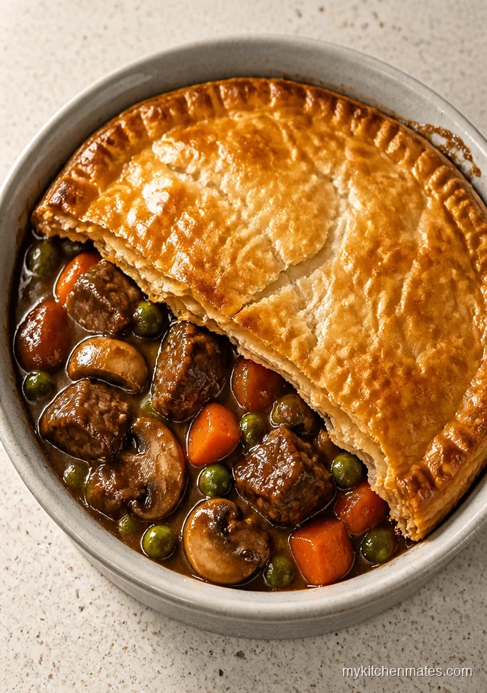 Beef and Mushroom Pot Pie
