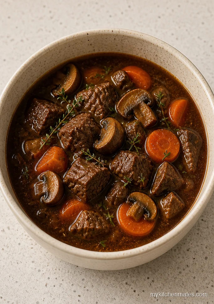 Beef and Mushroom Soup