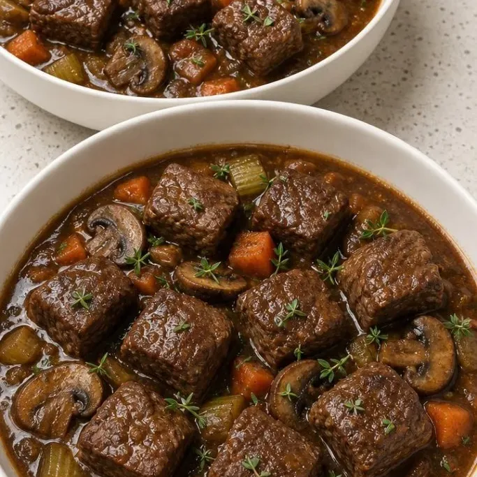 Beef and Mushroom Stew