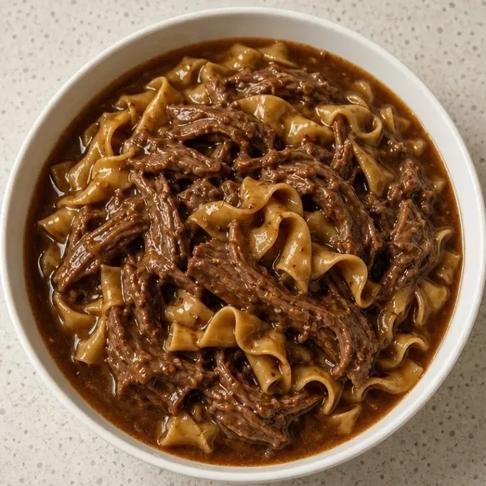 One-Pot Beef and Noodles That Falls Apart Tender Beef and Noodles