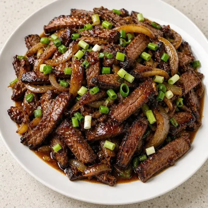 15-Minute Beef and Onion Stir Fry Beef And Onion Stir Fry