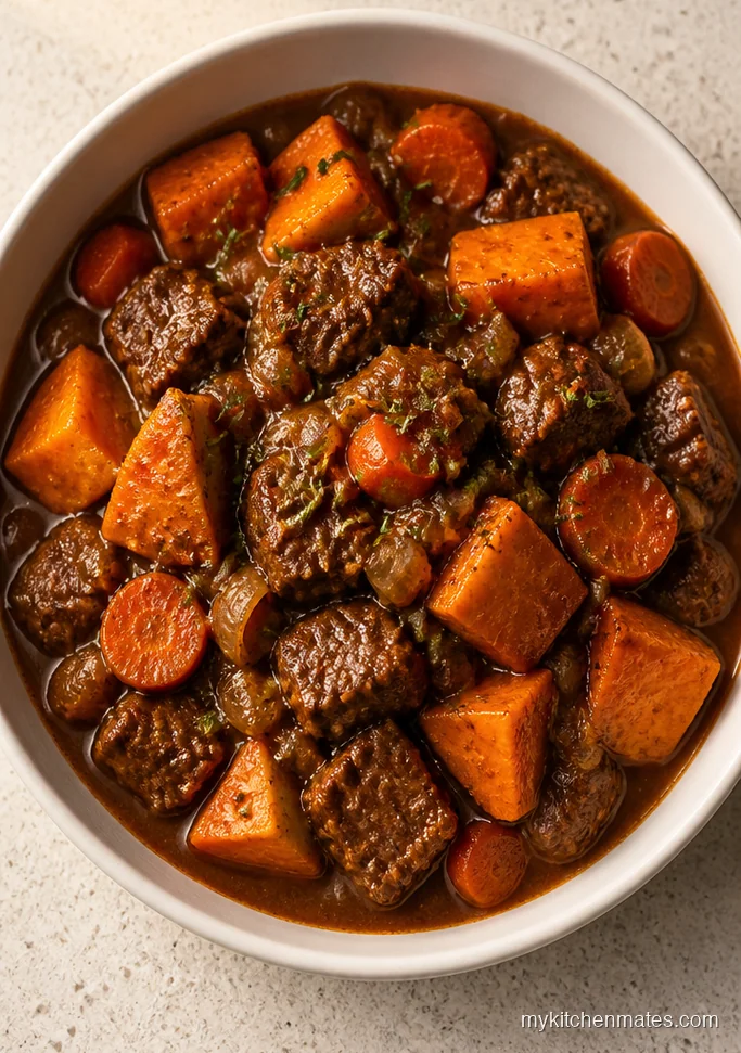 Beef and Sweet Potato Casserole
