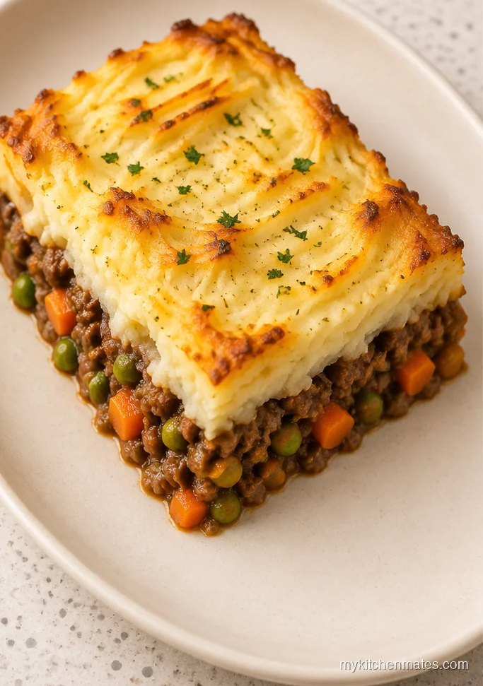 Beef and Vegetable Shepherd's Pie