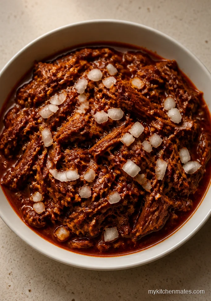Beef Birria Style Shreds