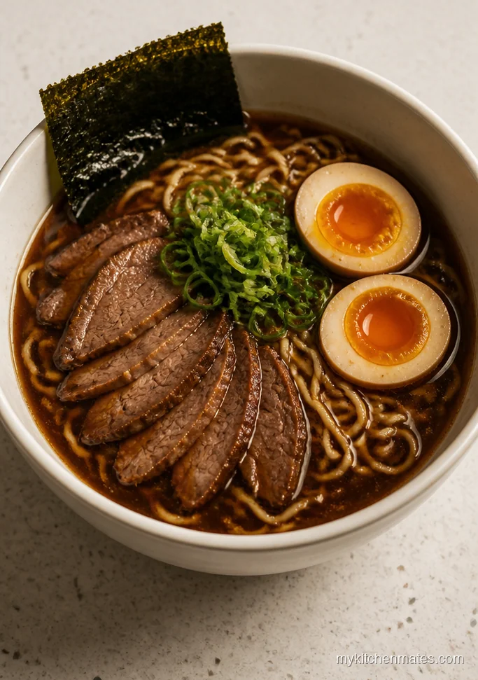 13 Beef Bone Broth Soup Recipes for Rich, Deep Bowls Beef Bone Broth Ramen with Soy Egg