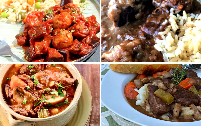 9 French Beef Bourguignon Dishes for Elegant Home Cooking beef bourguignon recipes featured