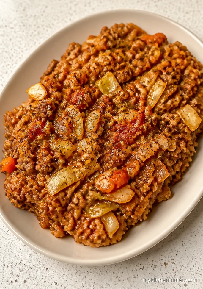 Beef Cabbage Unstuffed Casserole
