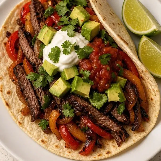 Beef Fajitas Skillet