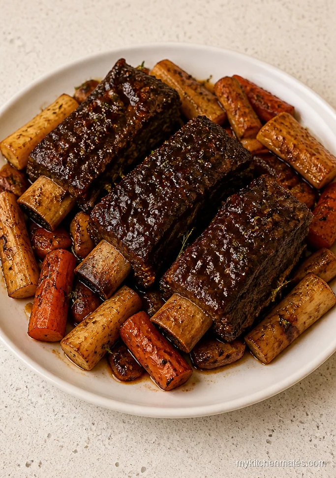 Beef Short Ribs with Root Vegetables