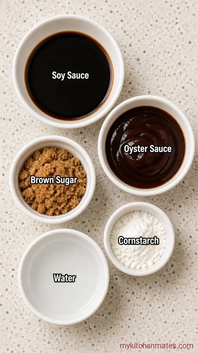 Quick 4-Ingredient Beef Stir Fry Sauce Ingredients