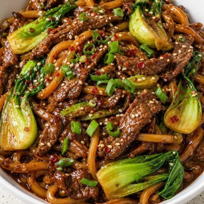 15-Minute Beef Udon Noodles Beef Udon Noodles