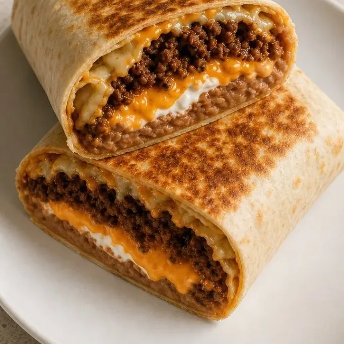 Beefy 5 Layer Burrito