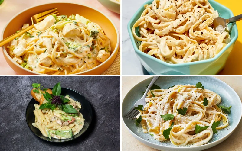 6 Best Alfredo Sauce Recipes That Will Make Your Italian Grandmother Jealous best-alfredo-sauce-recipe collage