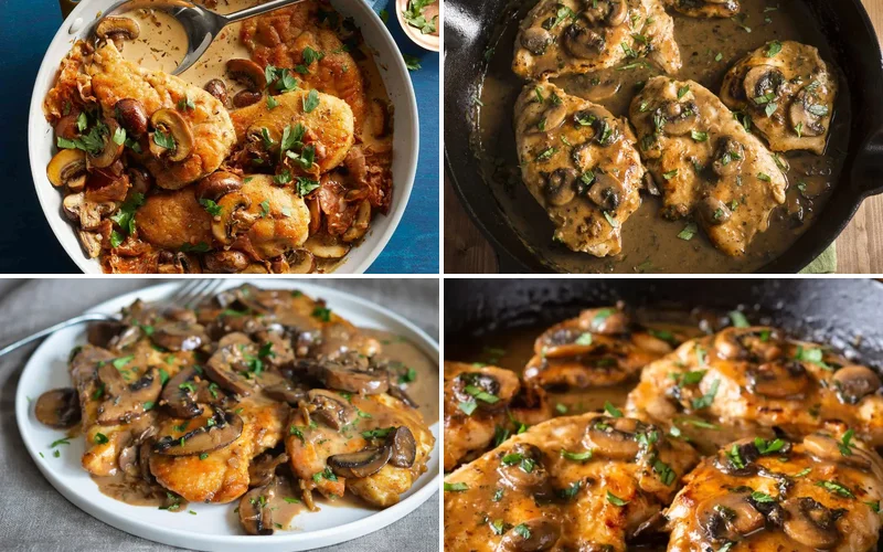 10 Best Chicken Marsala Recipes That Will Transform Your Home Into a 5-Star Restaurant best-chicken-marsala-recipe collage