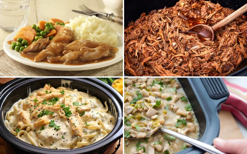 10 Best Crockpot Recipes That Will Transform Your Weeknight Dinners Forever best-crock-pot-recipes collage