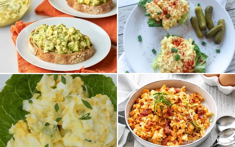 10 Best Egg Salad Recipes That Will Transform Your Lunch Game Forever best-egg-salad-recipe collage