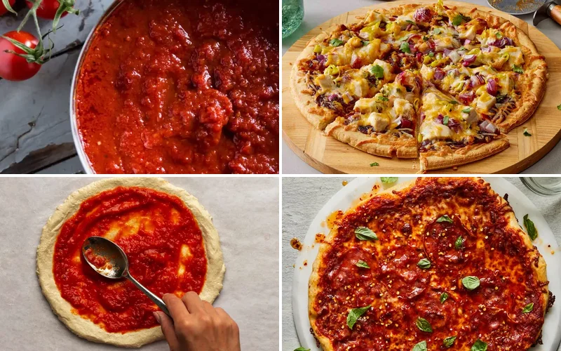 10 Best Pizza Sauce Recipes Every Home Cook Needs to Try best-pizza-sauce-recipe collage