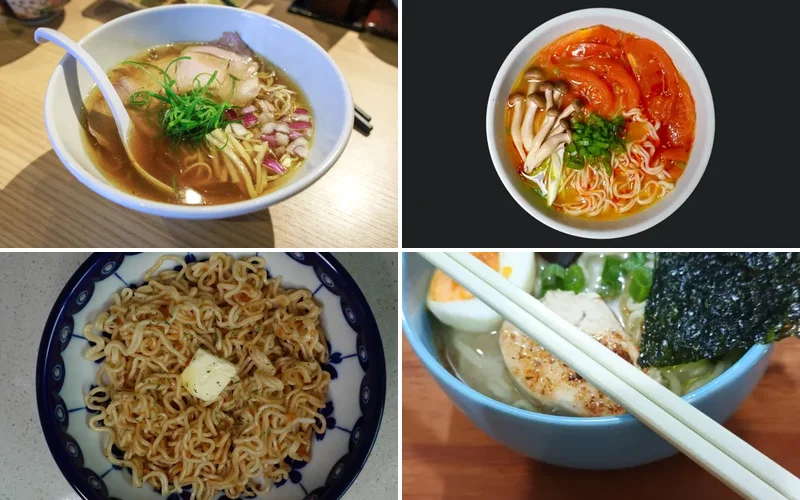 best-ramen-noodles-recipe collage