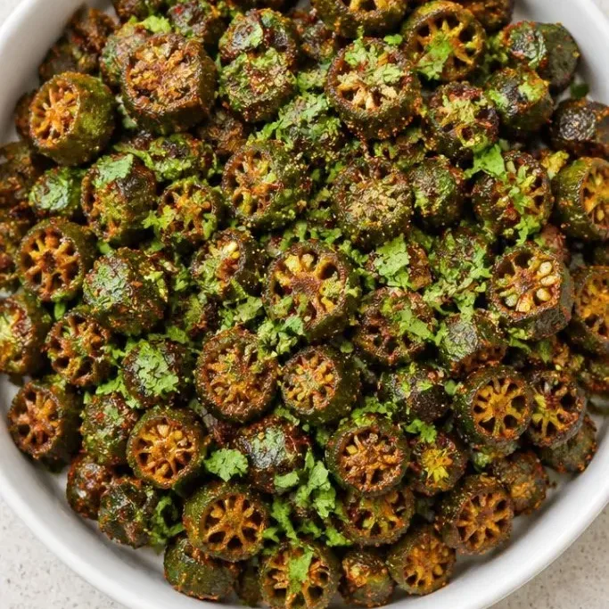 Quick Bhindi Recipe Indian Style: No-Slimy Okra Masala Bhindi Recipe Indian Style
