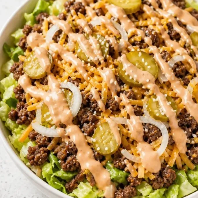 20-Minute Big Mac Burger Bowl Big Mac Burger Bowl