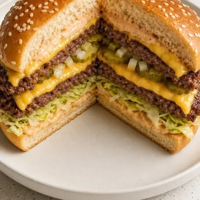 Big Mac Smash Burger