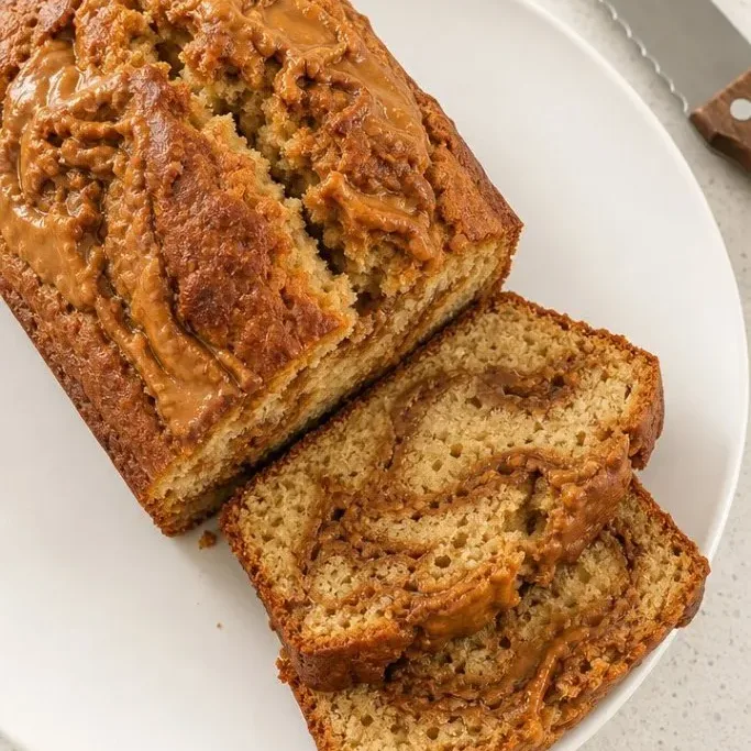 Swirled Biscoff Banana Bread Biscoff Banana Bread