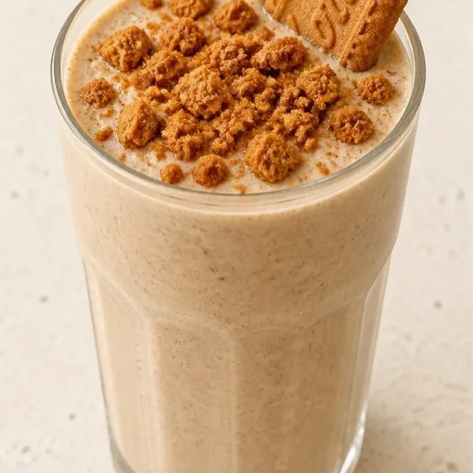 5-Minute Biscoff Cookie Milkshake Biscoff Cookie Milkshake