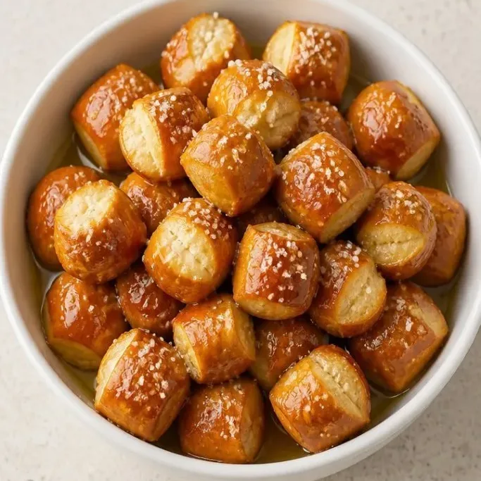 Biscuit Pretzel Bites (Soft, Buttery, and Fast) Biscuit Pretzel Bites