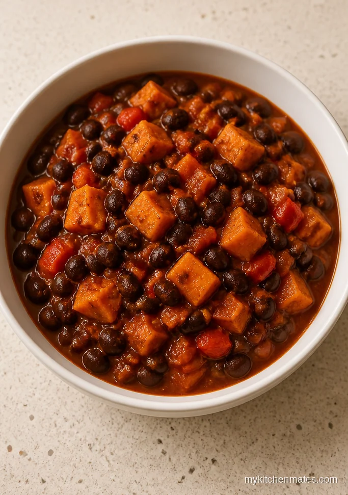 Black Bean and Sweet Potato Stew