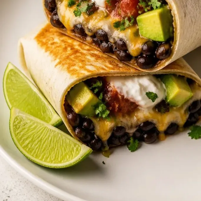 30-Minute Black Bean Burrito Black Bean Burrito