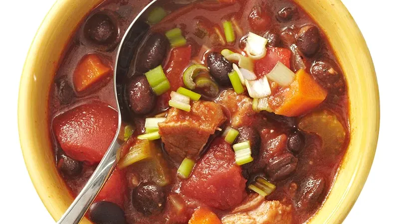 Hearty Black Bean Chili Food photo of Black Bean Chili