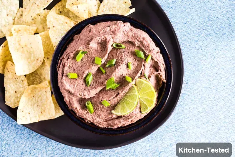 Black Bean Hummus black bean hummus