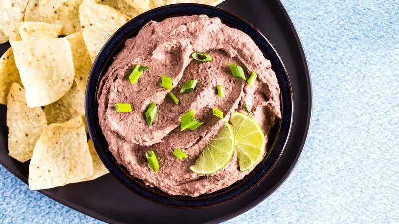 Black Bean Hummus Food photo of Black Bean Hummus