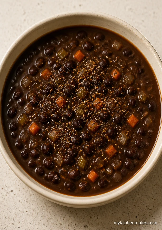 Black Bean Soup with Toasted Cumin