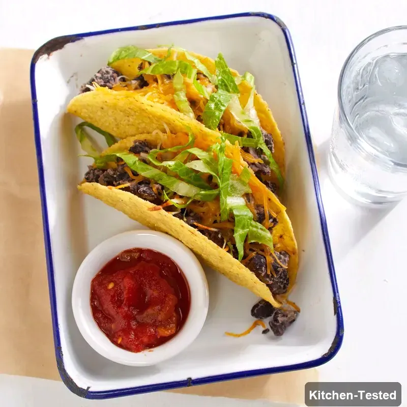 Black Bean Tacos black bean tacos