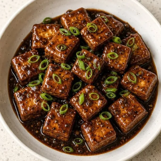 Black Pepper Tofu