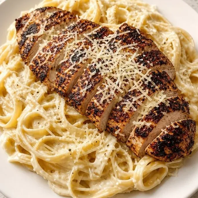 30-Minute Blackened Chicken Alfredo Blackened Chicken Alfredo